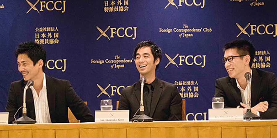 Q&A guests: Director Hiroshi Shoji and stars Shinsuke Kato and Katsuya Maiguma