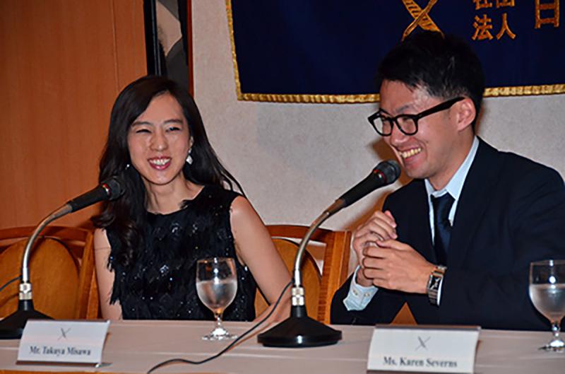 Q&A guests: Director Takuya Misawa and producer-star Kiki Sugino