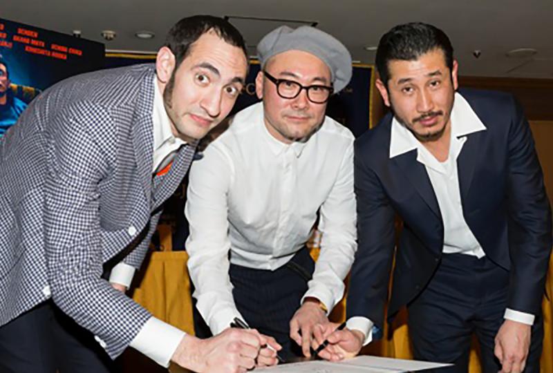Q&A guests: Director Eiji Uchida, producer Adam Torel and star Kiyohiko Shibukawa