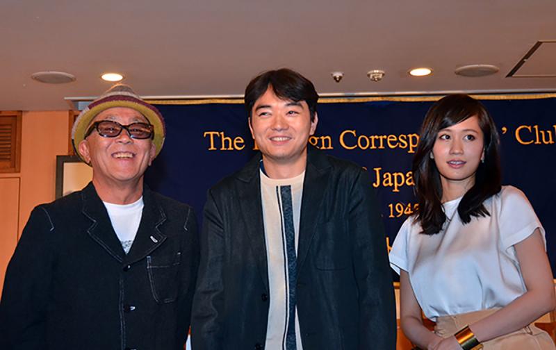 Q&A guests: Stars Shota Sometani and Atsuko Maeda, and director Ryuichi Hiroki