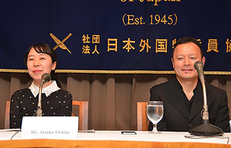 Q&A guests: Director Katsumi Sakaguchi and producer Atsuko Ochiai